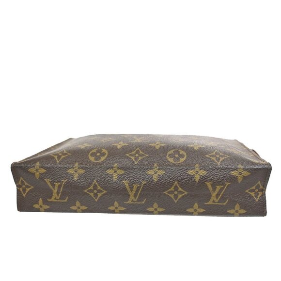 LOUIS VUITTON Poche Toilette 26 Clutch Hand Bag Monogram Leather M47542 04EF116 - Picture 5 of 16